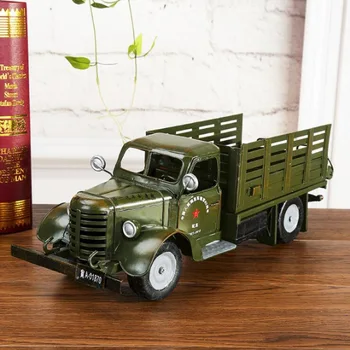 Vintage 3D Handmade Car Model Pick-up Decoration Military Vehicle Ornament Truck Display Automobile Automotive Artwork Iron Car
Vintage 3D Handmade Car Model Pick-up Decoration Military Vehicle Ornament Truck Display Automobile Automotive Artwork Iron Car