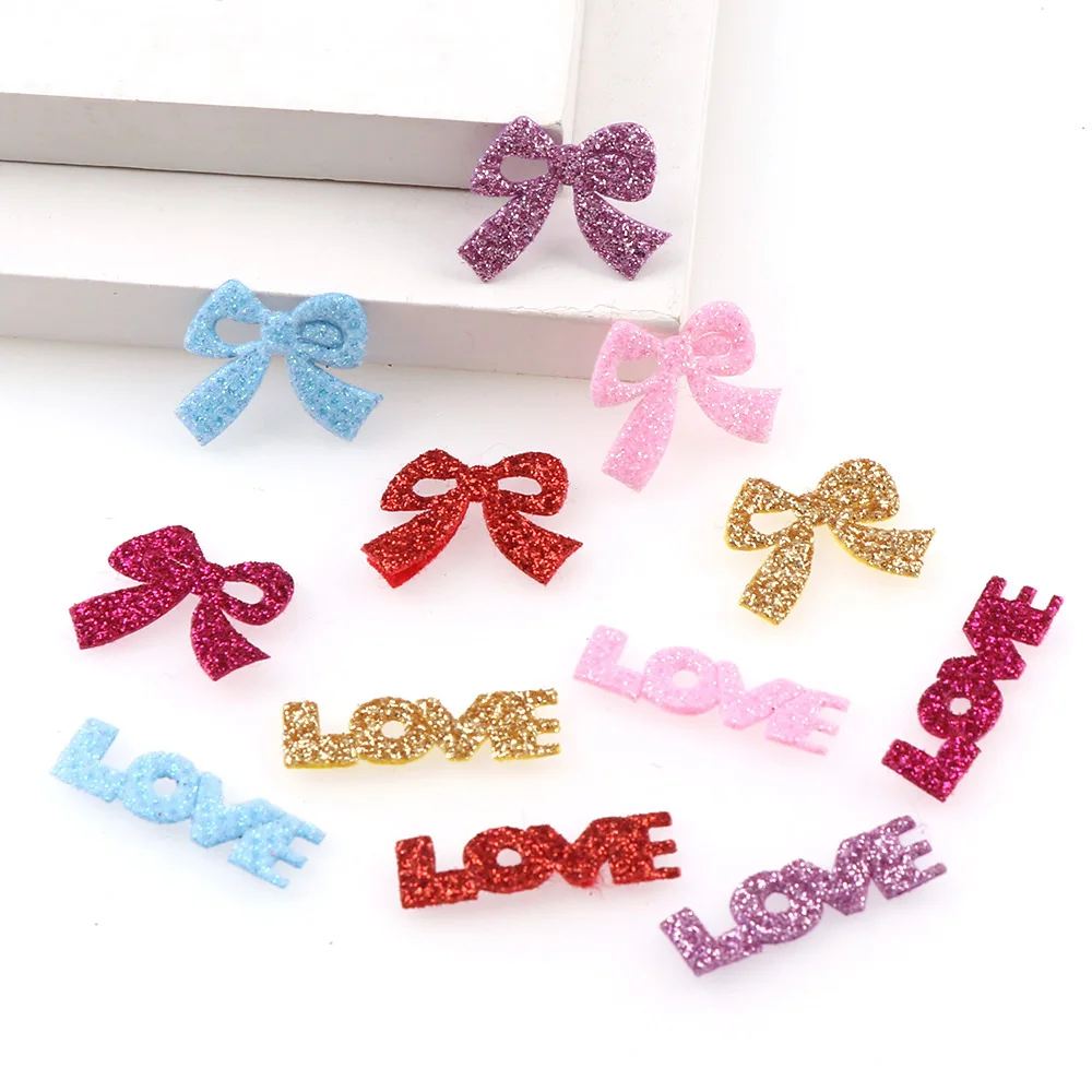 100pcs Mix Color Non-woven Fabric Love Bow Patches Accessories Artificial Applique DIY Craft, Nursery Room, Kindergarten Decor
100pcs Mix Color Non-woven Fabric Love Bow Patches Accessories Artificial Applique DIY Craft, Nursery Room, Kindergarten Decor