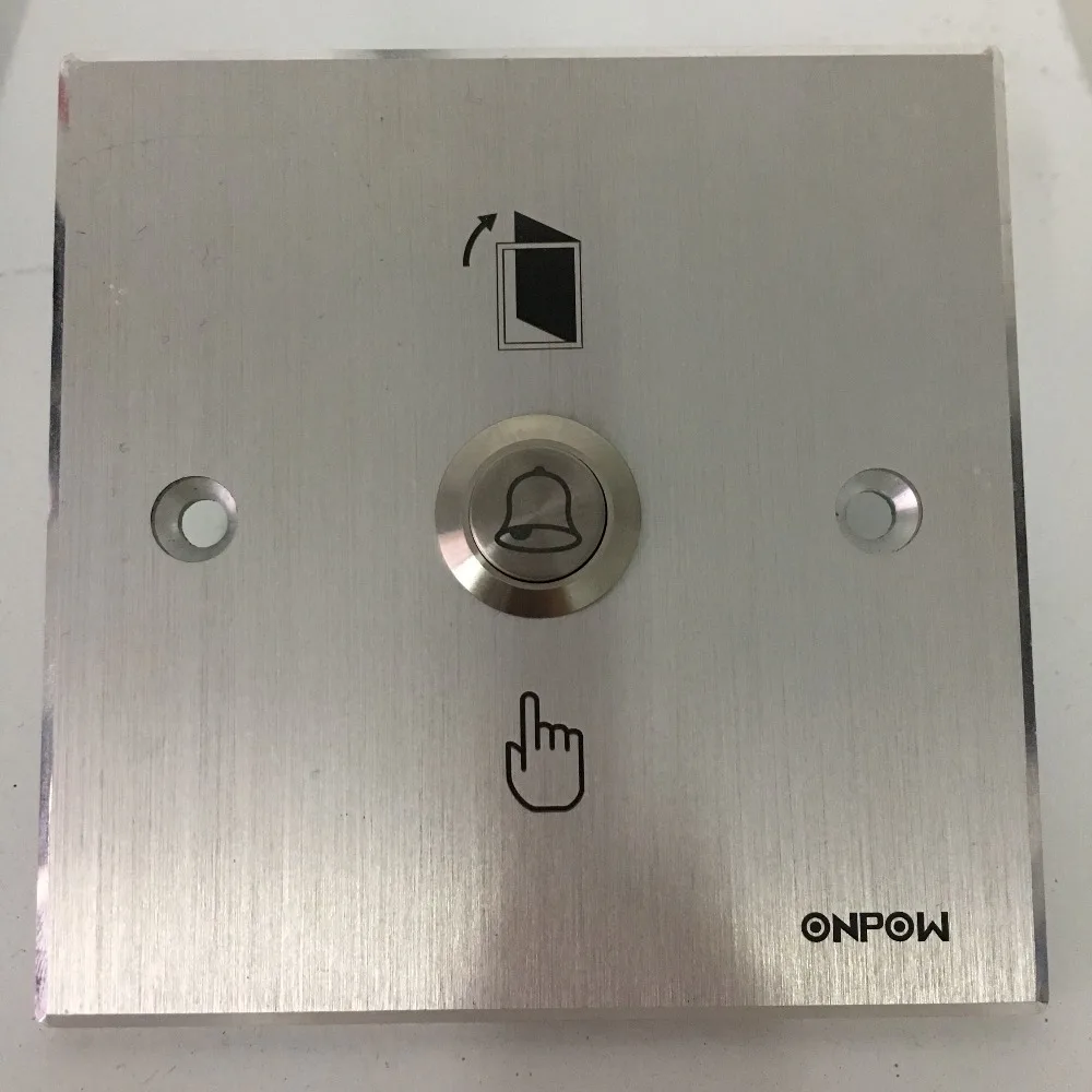 ONPOW 16mm waterproof momentary door bell push button switch with aluminium alloy door release panel MJ-16/1/W+GQ16H-10/S-63
ONPOW 16mm waterproof momentary door bell push button switch with aluminium alloy door release panel MJ-16/1/W+GQ16H-10/S-63