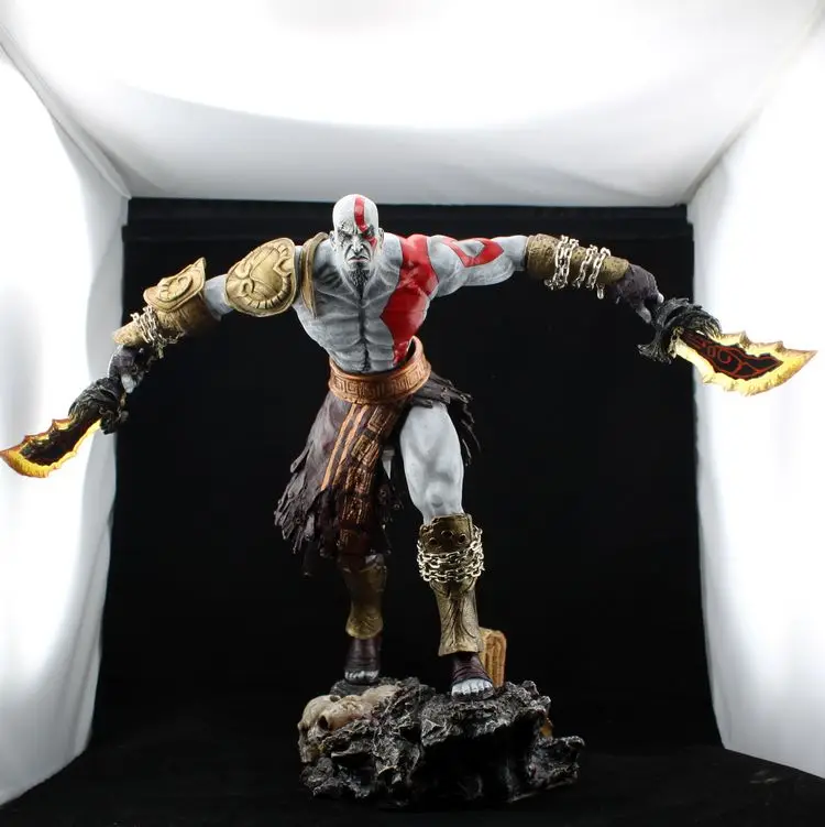 1/4God Of War Action Figures 2 Infamous Kratos Figure 32.5cm PVC Action Figure Toy for Collection child toys figure anime action 
1/4God Of War Action Figures 2 Infamous Kratos Figure 32.5cm PVC Action Figure Toy for Collection child toys figure anime action