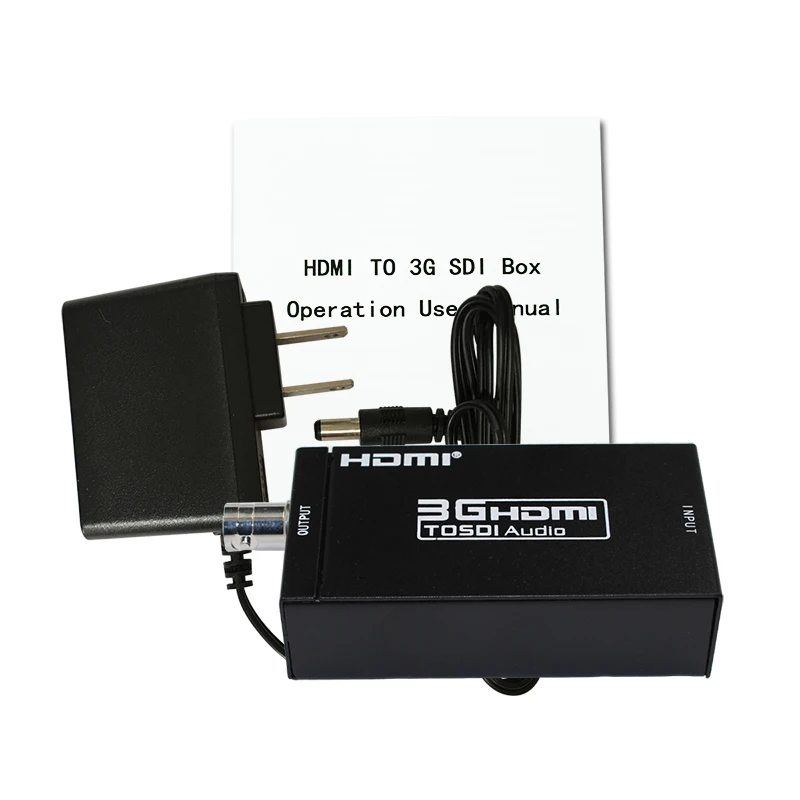 HDMI to SDI with Power Mini 3G HD 1080P SD-SDI Video Converter Adapter for Camera
HDMI to SDI with Power Mini 3G HD 1080P SD-SDI Video Converter Adapter for Camera