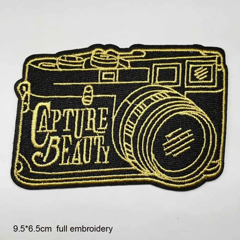 Photography Camera Iron On Embroidered Clothes Patches For Clothing Stickers Garment Wholesale
Photography Camera Iron On Embroidered Clothes Patches For Clothing Stickers Garment Wholesale