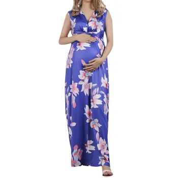 Summer New Fashion Women Short sleeve Pregnant Maternity Dress Floral Print Sundress Sexy Beach Wholesale Free Ship Z4
Summer New Fashion Women Short sleeve Pregnant Maternity Dress Floral Print Sundress Sexy Beach Wholesale Free Ship Z4