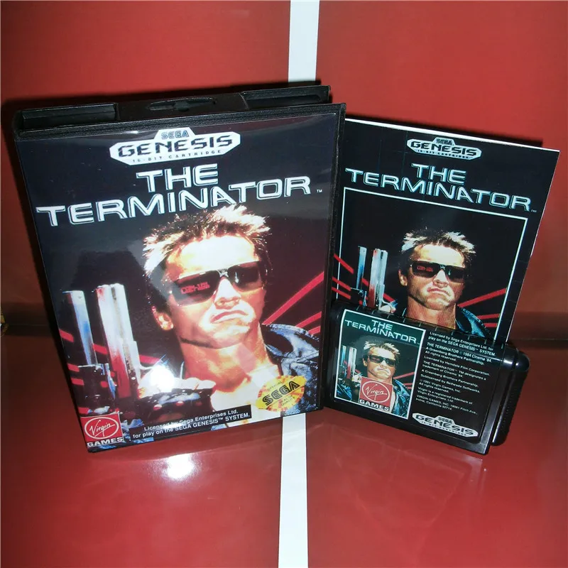 The Terminator US Cover with box and manual For Sega Megadrive Genesis Video Game Console 16 bit MD card
The Terminator US Cover with box and manual For Sega Megadrive Genesis Video Game Console 16 bit MD card