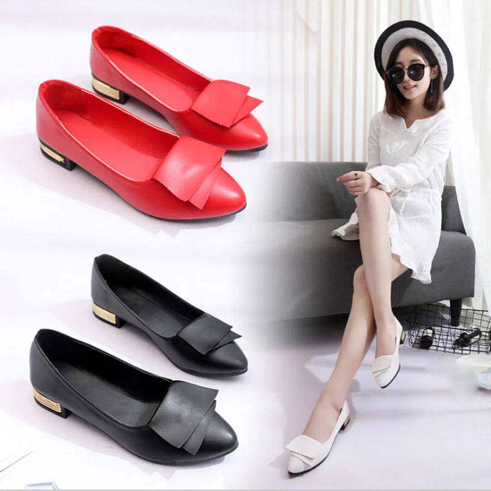 2019 Women's Leather Pumps New Fashion Spring Summer Shoes Office Pump Shoes Lady Wedding Party Pumps Pointed Toe Low Heel
2019 Women's Leather Pumps New Fashion Spring Summer Shoes Office Pump Shoes Lady Wedding Party Pumps Pointed Toe Low Heel