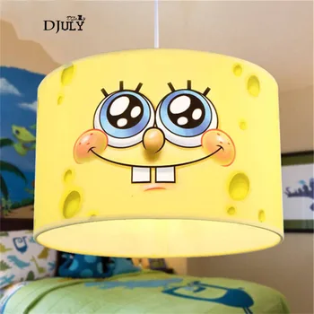 cartoon SpongeBob Handmade fabric pendant lights for children bedroom home deco living room hanging lights creative led lamp e27
cartoon SpongeBob Handmade fabric pendant lights for children bedroom home deco living room hanging lights creative led lamp e27