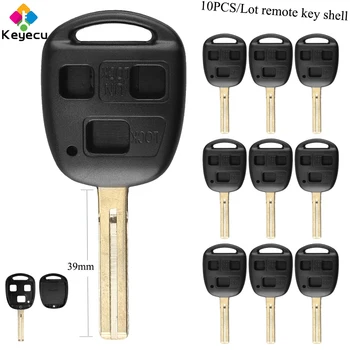 KEYECU 10PCS/Lot Remote Control Car Key Shell Case With 3 Button No Button Pad- FOB for Lexus RX330 RX350 RX400h RX450h HYQ12BBT
KEYECU 10PCS/Lot Remote Control Car Key Shell Case With 3 Button No Button Pad- FOB for Lexus RX330 RX350 RX400h RX450h HYQ12BBT