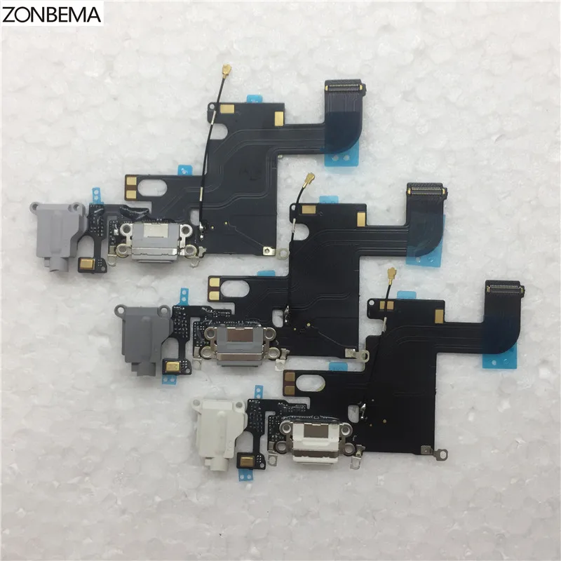 ZONBEMA 5pcs/lot Charger Charging Port Dock USB Connector Headphone Audio Jack Flex Cable For iPhone 6 6S Plus 4.7" 5.5"
ZONBEMA 5pcs/lot Charger Charging Port Dock USB Connector Headphone Audio Jack Flex Cable For iPhone 6 6S Plus 4.7" 5.5"