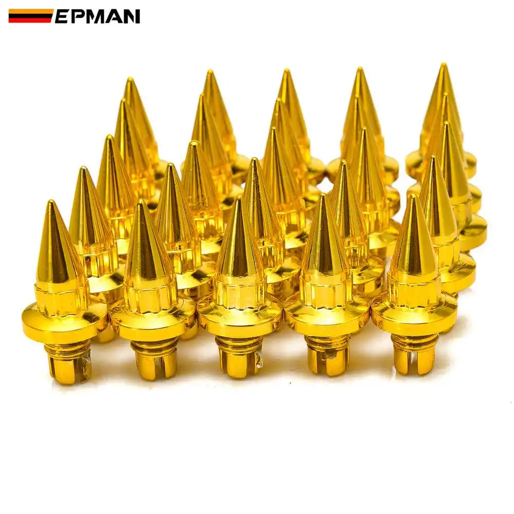 EPMAN -25pcs/lot Plastic Spike Wheel Rivets For Wheel Rims Cap Lip Screw Bolt Tires EPAS056G
EPMAN -25pcs/lot Plastic Spike Wheel Rivets For Wheel Rims Cap Lip Screw Bolt Tires EPAS056G