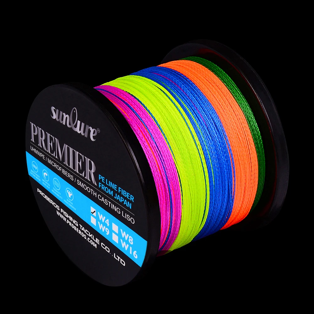 4 stands 300M&500M&1000M PE Braided Line Multicolor Fishing Line 6LB 25LB 30LB 35LB 40LB 50LB 60LB 70LB 80LB 100LB FishLine
4 stands 300M&500M&1000M PE Braided Line Multicolor Fishing Line 6LB 25LB 30LB 35LB 40LB 50LB 60LB 70LB 80LB 100LB FishLine