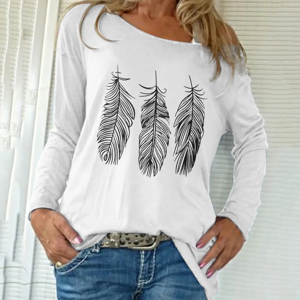 2019 Fashion Plus Size Autumn Women's Loose Fashion Large Recreational Printed Long Sleeve T-shirt Colorful Fresh Clothses
2019 Fashion Plus Size Autumn Women's Loose Fashion Large Recreational Printed Long Sleeve T-shirt Colorful Fresh Clothses