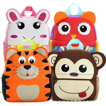 Children 3D Cute Animal Design Backpack Toddler Kid Neoprene School Bags Kindergarten Cartoon Comfortable Bag Giraffe Monkey Owl
Children 3D Cute Animal Design Backpack Toddler Kid Neoprene School Bags Kindergarten Cartoon Comfortable Bag Giraffe Monkey Owl