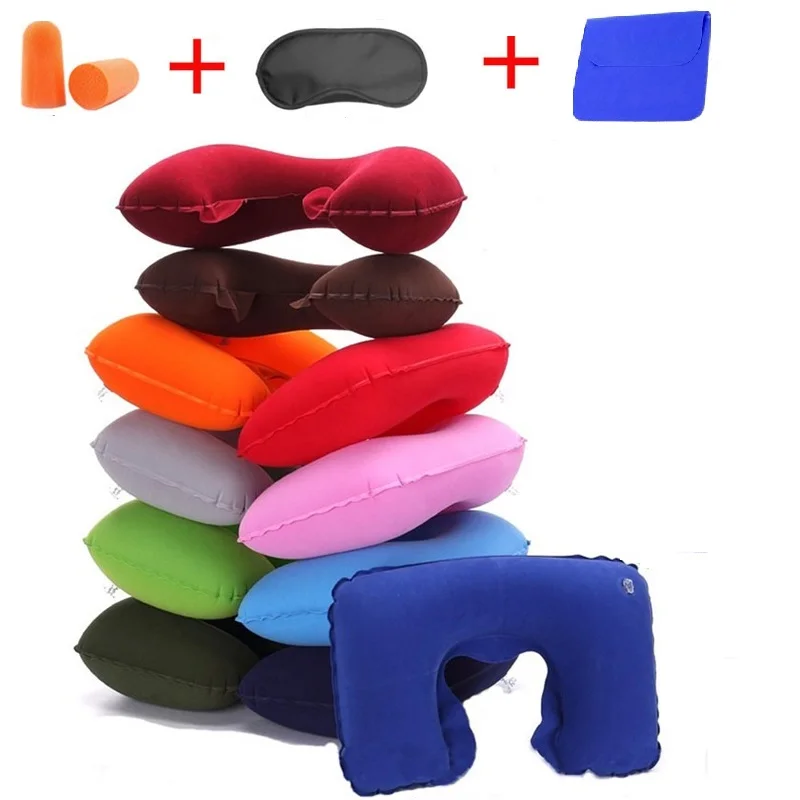 Pillow 3 Pcs Travel Neck Pillow Solid PVC + Plush Inflatable Pillow U-shape Travel Pillow for Airplane Inflatable Neck
Pillow 3 Pcs Travel Neck Pillow Solid PVC + Plush Inflatable Pillow U-shape Travel Pillow for Airplane Inflatable Neck