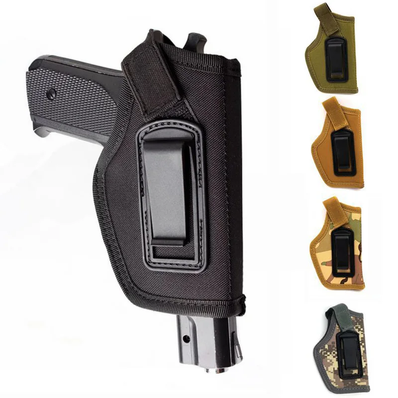 Nylon Tactical Compact Pistol Holster Concealed Belt Metal Clip Holster Gun Carry Waist Pouch Bag Gun Case Hunting Accessories
Nylon Tactical Compact Pistol Holster Concealed Belt Metal Clip Holster Gun Carry Waist Pouch Bag Gun Case Hunting Accessories