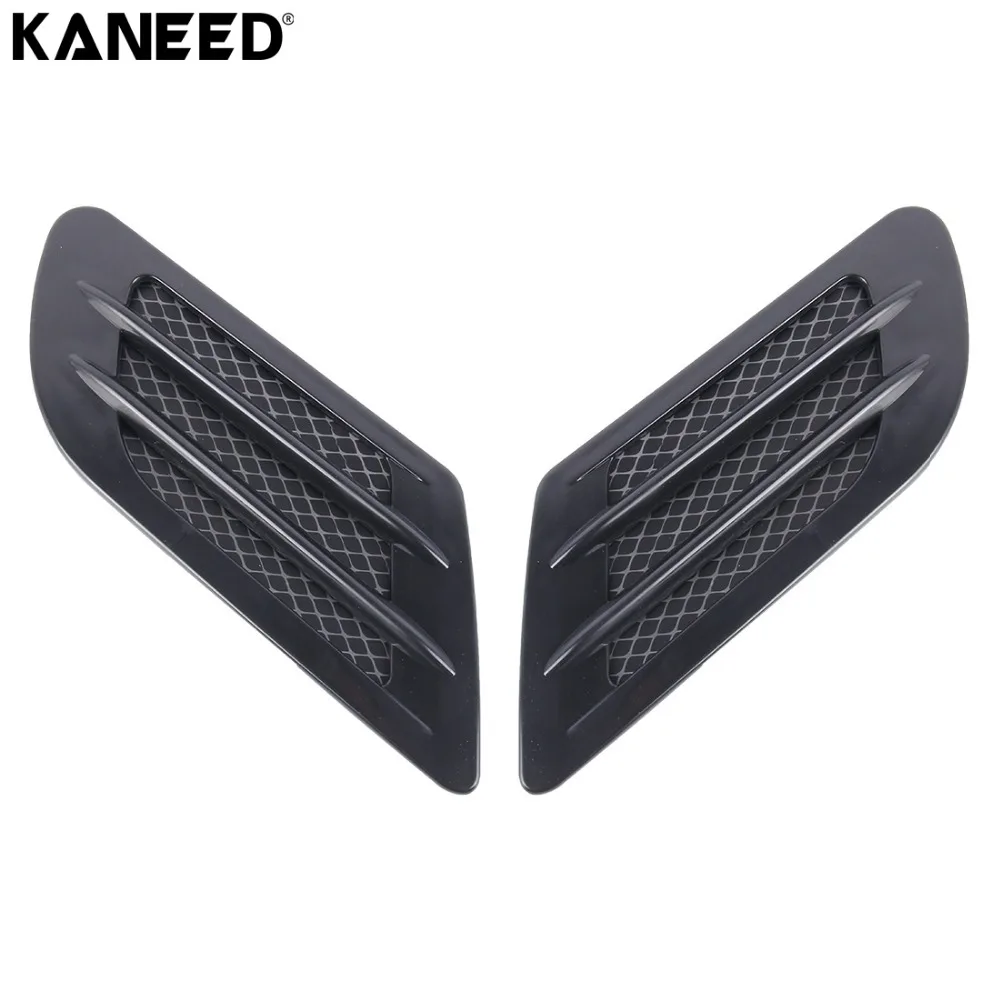 KANEED Car Air Flow Intake Sitcker 2PCS Euro Decorative Air Flow Intake Turbo Hood Side Vent Grille Cover with Adhesive
KANEED Car Air Flow Intake Sitcker 2PCS Euro Decorative Air Flow Intake Turbo Hood Side Vent Grille Cover with Adhesive