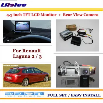 Liislee For Renault Laguna 2 / 3 - Car Reverse Rear Camera + 4.3" TFT LCD Monitor = 2 in 1 Parking System
Liislee For Renault Laguna 2 / 3 - Car Reverse Rear Camera + 4.3" TFT LCD Monitor = 2 in 1 Parking System