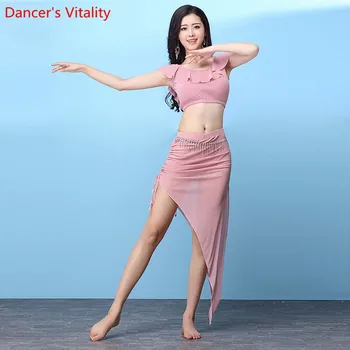 Competition Dancewear Belly Dance Women's Clothing For With Short Sleeves Top + Long Skirts 2 Pcs For Women Belly Dance Set
Competition Dancewear Belly Dance Women's Clothing For With Short Sleeves Top + Long Skirts 2 Pcs For Women Belly Dance Set