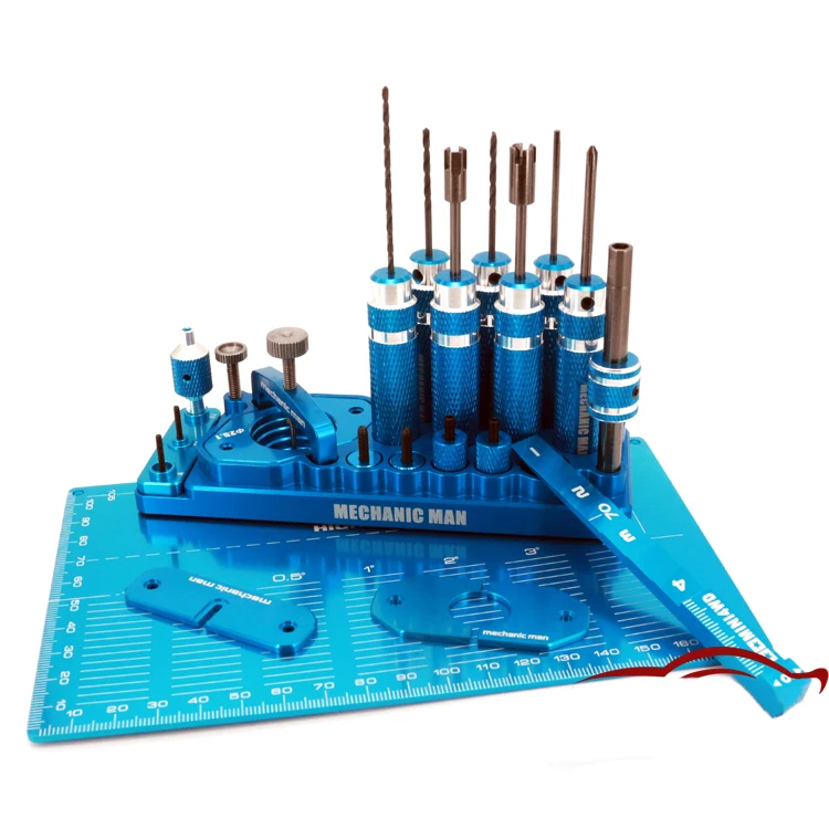 1Set Tool Set Mechanic Man Hand Drill+Screwdriver+Wrench+Ruller+Wheel Remover+ Shunting Plate Kit for Tamiya Mini 4WD Racing Car
1Set Tool Set Mechanic Man Hand Drill+Screwdriver+Wrench+Ruller+Wheel Remover+ Shunting Plate Kit for Tamiya Mini 4WD Racing Car