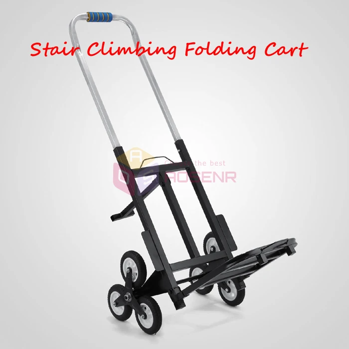 Portable Stair Climbing Folding Cart Climb Hand Truck Dolly with Backup Wheels Stair Climber
Portable Stair Climbing Folding Cart Climb Hand Truck Dolly with Backup Wheels Stair Climber