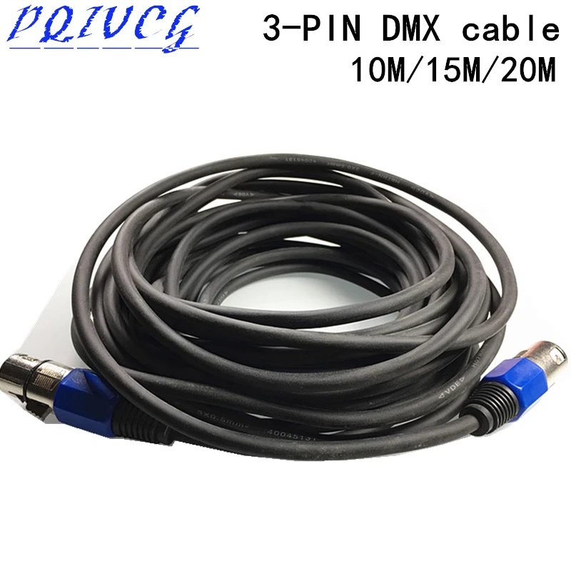 10M/15M/20M 3-PIN DMX signal line DMX cable professional stage lights dj equipment
10M/15M/20M 3-PIN DMX signal line DMX cable professional stage lights dj equipment