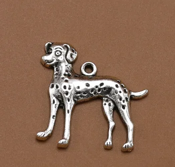 50pcs fashion dog charm pendants 27*28mm 3g Antique silver Children's gift craft Jewelry earring bracelet necklace Component
50pcs fashion dog charm pendants 27*28mm 3g Antique silver Children's gift craft Jewelry earring bracelet necklace Component
