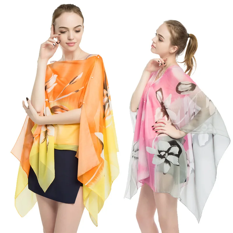 New 2019 summer Sunscreen Scarves for women Sun Protection Shawl Poncho driving Scarf wrap Beach Shawl Bikini Cover
New 2019 summer Sunscreen Scarves for women Sun Protection Shawl Poncho driving Scarf wrap Beach Shawl Bikini Cover