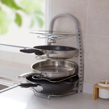 4 Layers Home Kitchen Storage Racks Multi-Purpose Pot Pan Cookware Lid Chopping Block Storage Shelf Kitchen Organizer Space Save
4 Layers Home Kitchen Storage Racks Multi-Purpose Pot Pan Cookware Lid Chopping Block Storage Shelf Kitchen Organizer Space Save