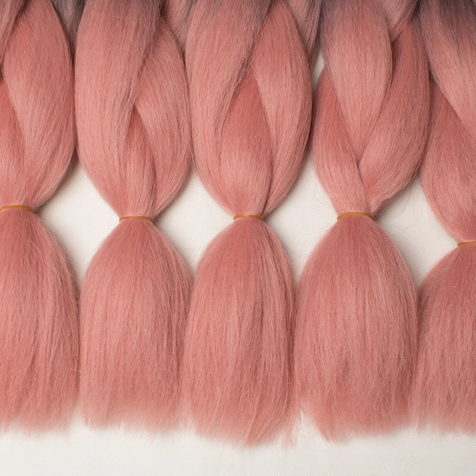 Two Tone Ombre Braiding Hair-064