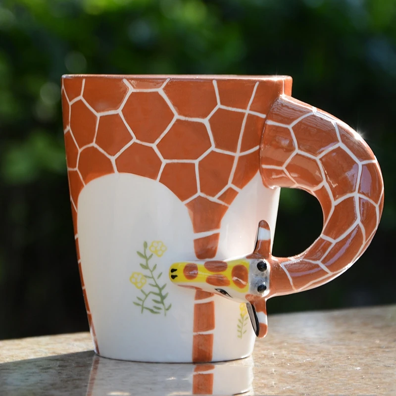Cartoon 3D Animal Cups Ceramic Porcelain and Pottery Milk Coffee Cups Tea Handpainted Cup Drinkware Lovers Creative Kid's Gifts
Cartoon 3D Animal Cups Ceramic Porcelain and Pottery Milk Coffee Cups Tea Handpainted Cup Drinkware Lovers Creative Kid's Gifts