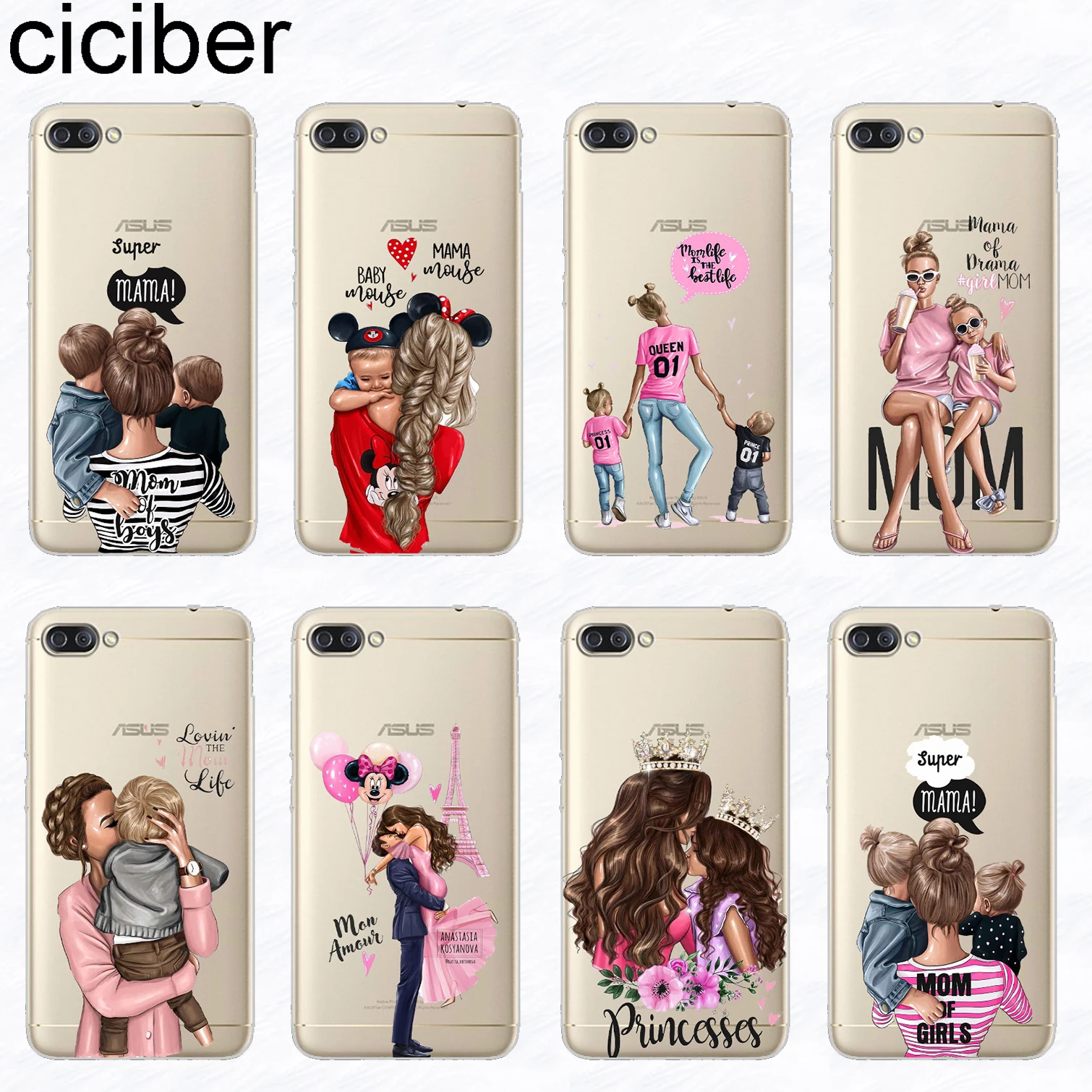 ciciber Super Mom Boy Phone Case for ASUS Zenfone 4 Max Plus Pro ZC554KL ZC520KL Soft Silicone Cover for ZenFone Go ZB500KL Capa
ciciber Super Mom Boy Phone Case for ASUS Zenfone 4 Max Plus Pro ZC554KL ZC520KL Soft Silicone Cover for ZenFone Go ZB500KL Capa