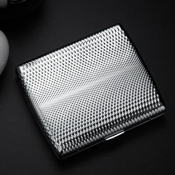 Metal Cigarette Case Portable Ultra Slim Creative Male Cigarette Box Fashion Cigarette Box Gift
Metal Cigarette Case Portable Ultra Slim Creative Male Cigarette Box Fashion Cigarette Box Gift