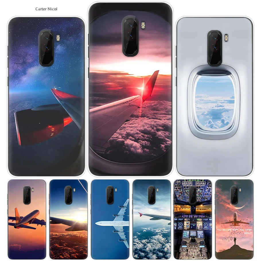 aircraft plane airplane aeroplane Silicone Phone Cases Cover Ultra Thin Pattern Shell for Pocophone Xiaomi Redmi Poco F1 6.18 In
aircraft plane airplane aeroplane Silicone Phone Cases Cover Ultra Thin Pattern Shell for Pocophone Xiaomi Redmi Poco F1 6.18 In
