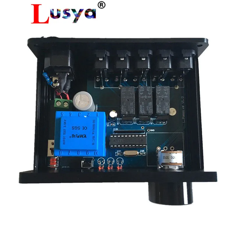 3 in 2 out Hifi Passive Selector Preamplifier Audio Selector Preamp Volume Adjust For Amplifier T0001
3 in 2 out Hifi Passive Selector Preamplifier Audio Selector Preamp Volume Adjust For Amplifier T0001