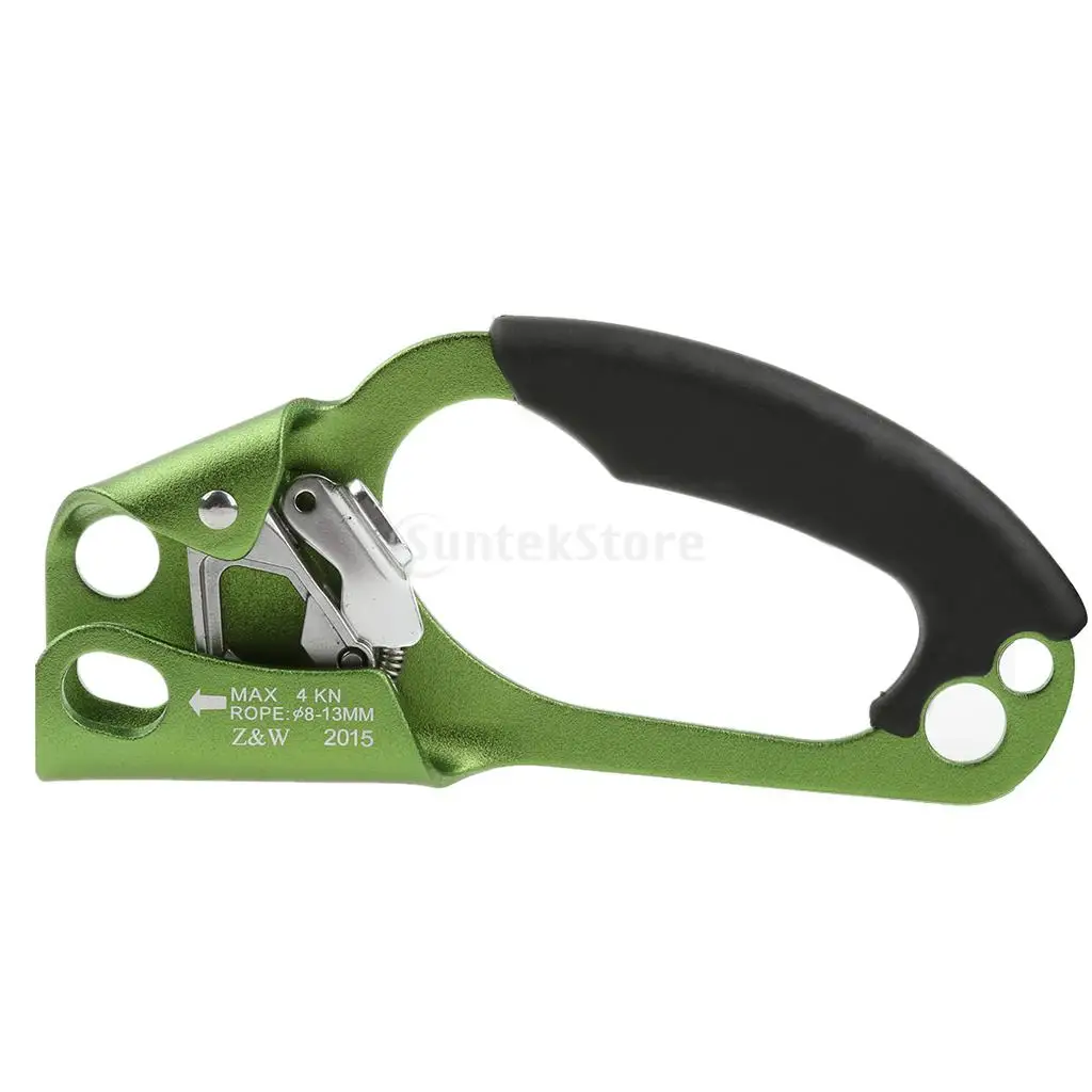 Right Hand Rope Ascender Outdoor Mountain Climbing Equipment for 8-13MM Rope Green
Right Hand Rope Ascender Outdoor Mountain Climbing Equipment for 8-13MM Rope Green
