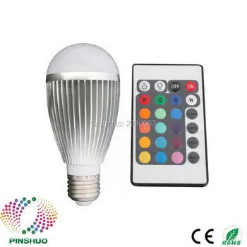 (60PCS/Lot) Bridgelux Chip RGB LED Bulb Remote LED Light 9W 5W 3W Color Change Spotlight Lamp
(60PCS/Lot) Bridgelux Chip RGB LED Bulb Remote LED Light 9W 5W 3W Color Change Spotlight Lamp
