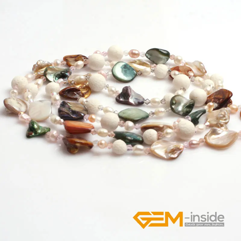 4mm pearl & 10mm coral & 12mm shell necklace natural necklace DIY jewelry for women for party free shipping
4mm pearl & 10mm coral & 12mm shell necklace natural necklace DIY jewelry for women for party free shipping