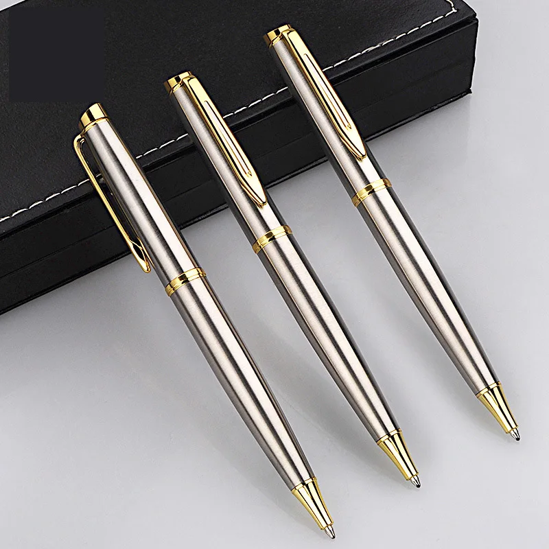 Baoer Ballpoint Pen Office Metal Ball Pens Stationery Kalem Caneta Mb Lapiceros Crestivos Stylo Dlugopis Stainess Steel Rod
Baoer Ballpoint Pen Office Metal Ball Pens Stationery Kalem Caneta Mb Lapiceros Crestivos Stylo Dlugopis Stainess Steel Rod