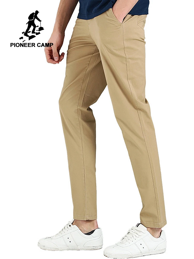 Pioneer Camp New Khaki casual pants men brand clothing fashion simple trousers male top quality elastic slim fit pants AXX705076
Pioneer Camp New Khaki casual pants men brand clothing fashion simple trousers male top quality elastic slim fit pants AXX705076