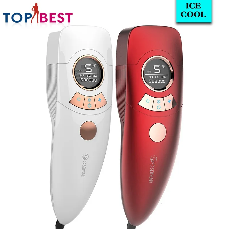 

24 Hours Ship Out! Original ICE Cool Permanent IPL Epilator Laser Hair Removal Device For Body Bikini Face Underarm