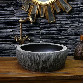 Europe Style China Artistic Handmade round Shape Counter top Ceramic Bathroom Vessel Sink hand washing sink
Europe Style China Artistic Handmade round Shape Counter top Ceramic Bathroom Vessel Sink hand washing sink