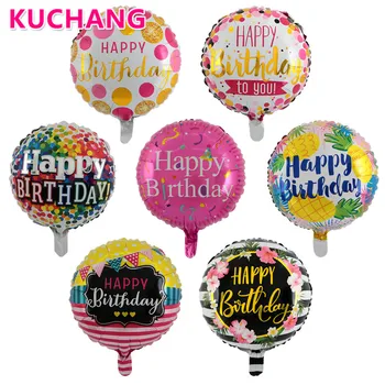 50pcs/lot 18 inch Happy Birthday Round Foil Helium Balloons Baby Boy Girl 1st Birthday Party Decor Supplies Pink Gold Globos
50pcs/lot 18 inch Happy Birthday Round Foil Helium Balloons Baby Boy Girl 1st Birthday Party Decor Supplies Pink Gold Globos