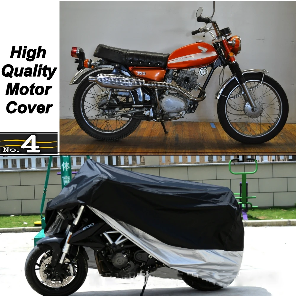 Чехол для мотоцикла Honda CL100, водонепроницаемый, UV / Sun/Dust/чехол для защиты от дождя, изготовлен из полиэфирной тафты
Чехол для мотоцикла Honda CL100, водонепроницаемый, UV / Sun/Dust/чехол для защиты от дождя, изготовлен из полиэфирной тафты