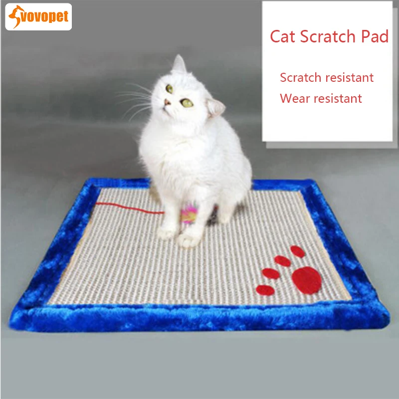 VOVOPET45*30cm pet Cat Scratch Pad Natural Sisal sleep Cooling Grinding paw pets scratching post Board Pad Cats Scratcher
VOVOPET45*30cm pet Cat Scratch Pad Natural Sisal sleep Cooling Grinding paw pets scratching post Board Pad Cats Scratcher