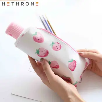 Hethrone 1pcs Lovely Peach leather Pencil Case toothpaste style Multifunction with Pencil sharpener kawaii trousse stylo PU bag
Hethrone 1pcs Lovely Peach leather Pencil Case toothpaste style Multifunction with Pencil sharpener kawaii trousse stylo PU bag