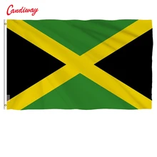 3X5 feet JAMAICA JAMAICAN BIG INDOOR OUTDOOR COUNTRY BANNER FLAG Decoration NN071