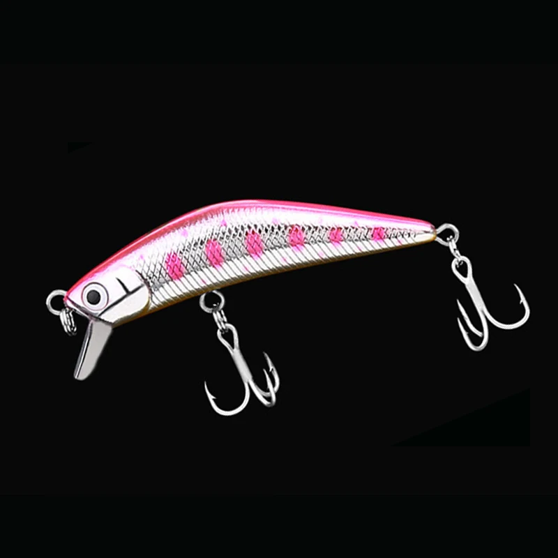 Minnow Hard Bait Fishing Tackle Lure 3D Eyes with Treble Hooks Free Shipping M004
Minnow Hard Bait Fishing Tackle Lure 3D Eyes with Treble Hooks Free Shipping M004