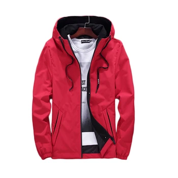 2019 new Spring and Autumn Men's Jacket Men's Slim Solid Color Hooded Jacket 4 Color plus size S-5XL
2019 new Spring and Autumn Men's Jacket Men's Slim Solid Color Hooded Jacket 4 Color plus size S-5XL