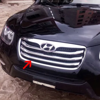 AITWATT For Hyundai Santafe Santa Fe 2010-2012 Car Exterior ABS Chrome Front Central Grille Grill Sticker Cover Trim Car Styling
AITWATT For Hyundai Santafe Santa Fe 2010-2012 Car Exterior ABS Chrome Front Central Grille Grill Sticker Cover Trim Car Styling