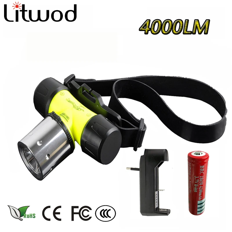 Z30 led Flashlight 50m Diving Headlight Waterproof Head XML-T6 LED 4000 Lumen Headlamp Underwater Lamp Battery charger dive
Z30 led Flashlight 50m Diving Headlight Waterproof Head XML-T6 LED 4000 Lumen Headlamp Underwater Lamp Battery charger dive