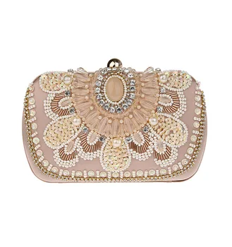 Women Evening Bags Fashion Pearl Beaded Diamond Women Evening Clutch Bag Bridal Wedding Purse Handbag Shoulder Bag Chain
Women Evening Bags Fashion Pearl Beaded Diamond Women Evening Clutch Bag Bridal Wedding Purse Handbag Shoulder Bag Chain